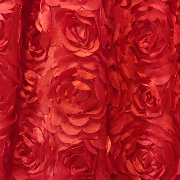 Girl's red dress - Picture 3 of 3